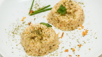 Ризотто с шампиньонами