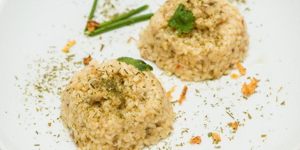 Рецепт ризотто с шампиньонами