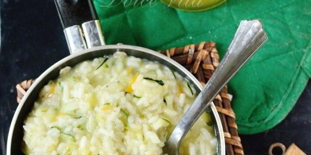 Рецепт ризотто с цуккини