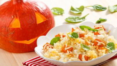 Ризотто с тыквой и сыром