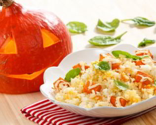 Ризотто с тыквой и сыром