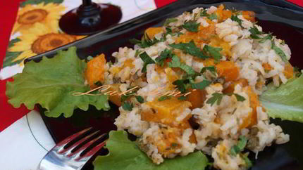 Ризотто с тыквой