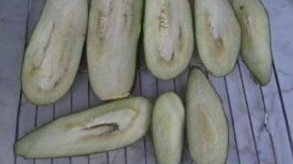 ризотто в баклажане