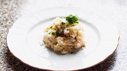 Ризотто в шампиньонами