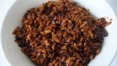 Шоколадное ризотто