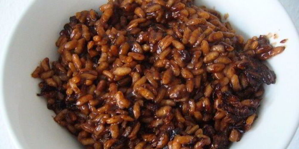 Рецепт шоколадное ризотто