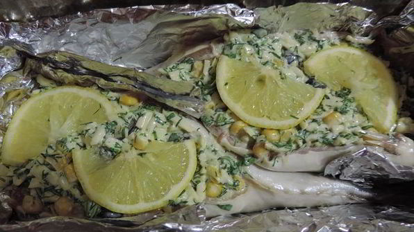 фаршированная скумбрия веселье новогоднее