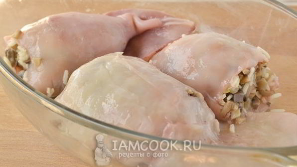 фаршированные кальмары в духовке
