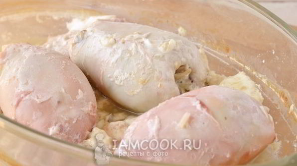 фаршированные кальмары в духовке