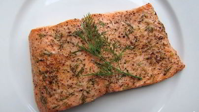 Филе лосося в духовке