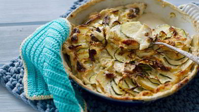 Форель с картошкой