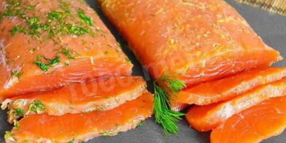 Рецепт форель слабосоленая на коньяке