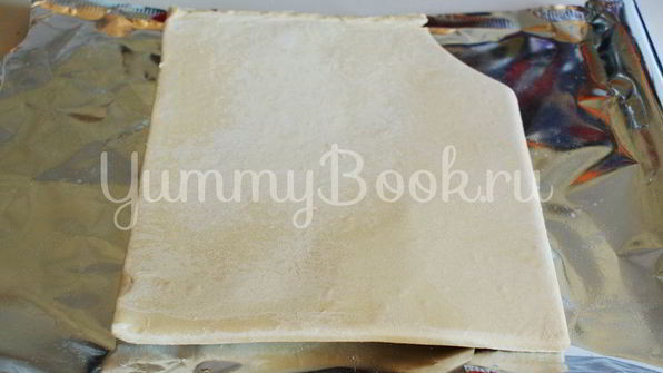 форель в слоеном тесте