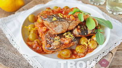 Горбуша на сковородке