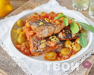 Горбуша на сковородке