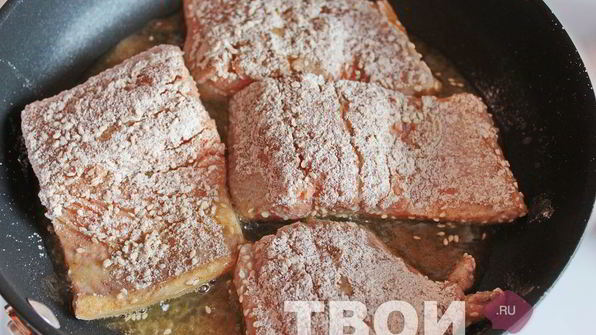 горбуша на сковородке