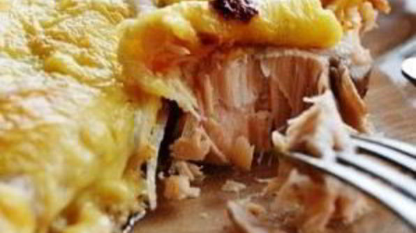 горбуша под сыром