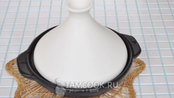 горбуша с гречкой и баклажанами