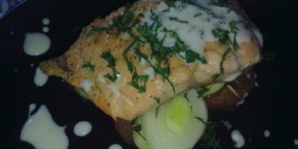 Рецепт горбуша с овощами