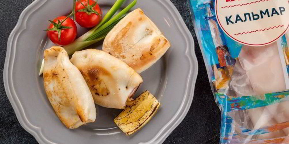 Рецепт кальмары, фаршированные грибами и овощами