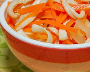 Кальмары в маринаде