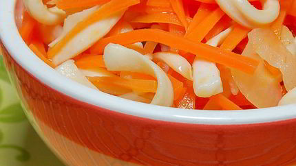 Кальмары в маринаде