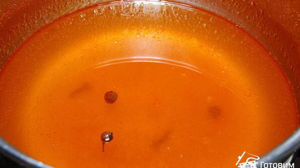 кальмары в маринаде