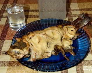 Караси в сметане в духовке