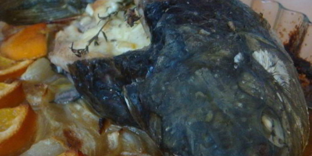 Рецепт карп фаршированный запеченный