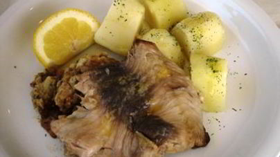 Карп с лимоном