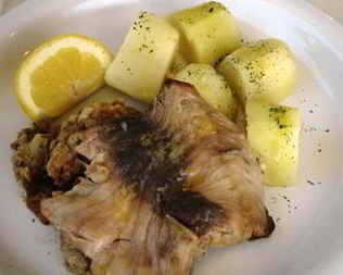 Карп с лимоном