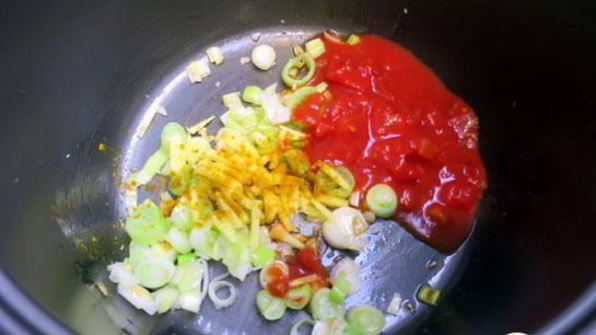 креветки карри в мультиварке