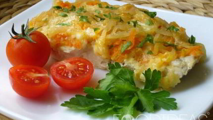 Минтай в духовке