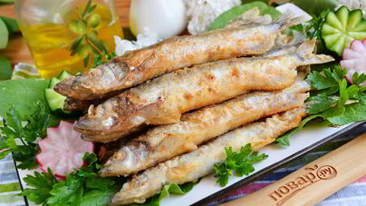 Мойва, жареная на сковороде