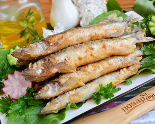 Мойва, жареная на сковороде