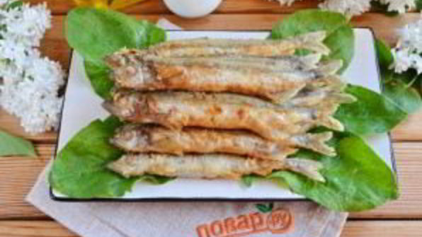 мойва, жареная на сковороде