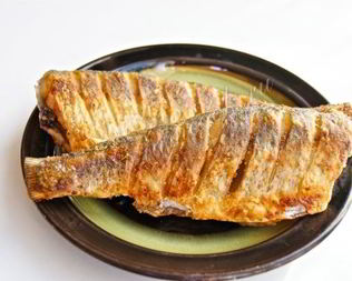 Плотва жареная