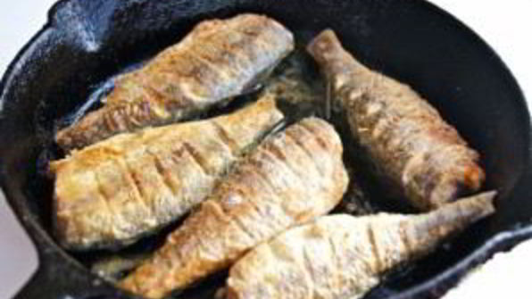 плотва жареная