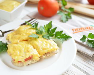 Рыба по-французски на ужин