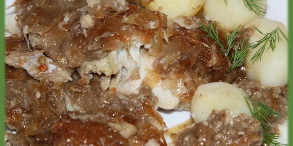 Рецепт рыба под баклажановой шубкой