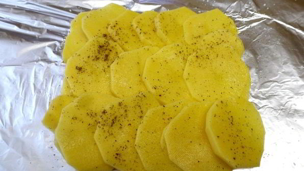 рыба с овощами в духовке