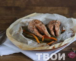 Рыба с овощами