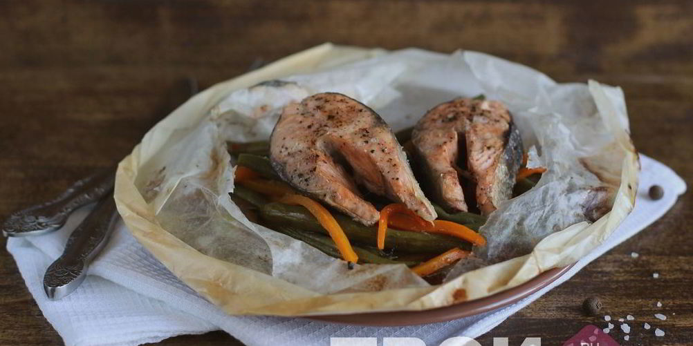 Рецепт рыба с овощами