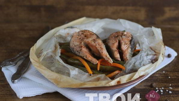 рыба с овощами