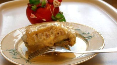 Рыба со сливками запеченная