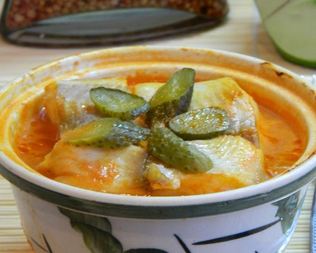 Рыба в горшочке по-орхидски