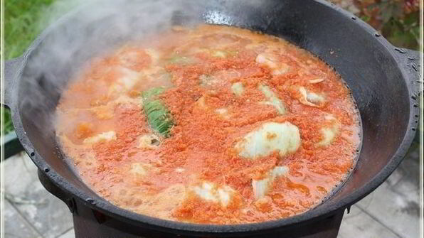 рыба в капусте