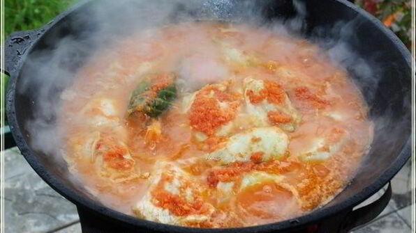 рыба в капусте