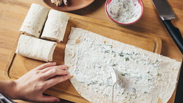 рыба в конвертах из лаваша