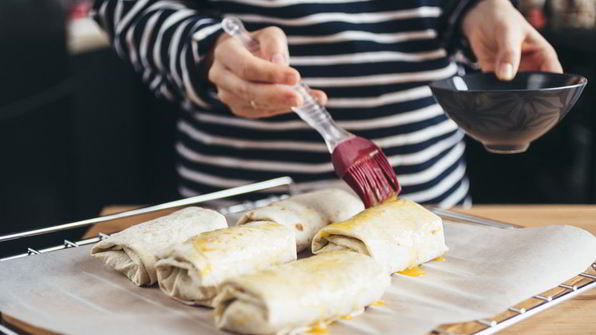 рыба в конвертах из лаваша